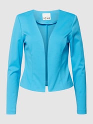 Blazer met opengewerkte voorkant, model 'KATE' van ICHI Blauw / turquoise - 15