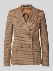 Blazer mit Reverskragen Modell 'FUNGHI' von Weekend Max Mara Braun - 12