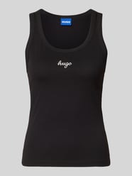 Regular fit tanktop van katoenmix model 'Damatank_B' van HUGO Blue - 40