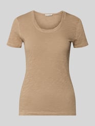Regular Fit T-Shirt aus reiner Baumwolle von Marc O'Polo Beige - 12