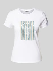 T-shirt met motiefprint van Zero - 22