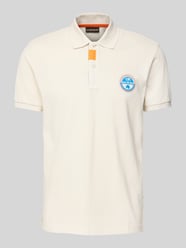 Regular Fit Poloshirt mit Label-Stitching Modell 'CLANIS' von Napapijri - 6