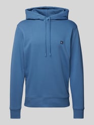 Hoodie mit Label-Patch von Calvin Klein Jeans Blau - 42