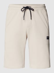 Sweatshorts mit Label-Detail von Paul & Shark Beige - 12