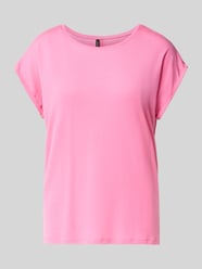 t-shirt o kroju relaxed fit z mieszanki lyocellu model 'AVA' od VERO MODA - 23