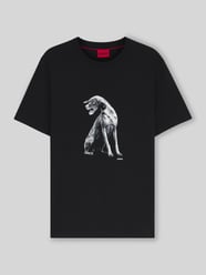 Regular fit T-shirt van puur katoen van HUGO - 28