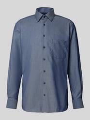 Koszula biznesowa o kroju Modern Fit z kołnierzykiem typu kent od ETERNA - 25