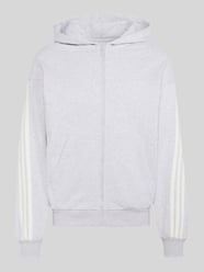 Relaxed Fit Sweatjacke aus reiner Baumwolle mit Kapuze von adidas Sportswear - 9