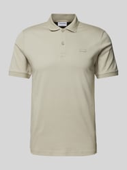 Regular Fit Poloshirt mit Knopfleiste von CK Calvin Klein Grau - 14