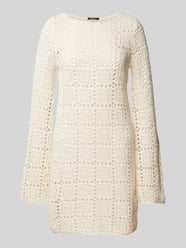 Mini-jurk met broderie anglaise, model 'Open work' van Gina Tricot - 3