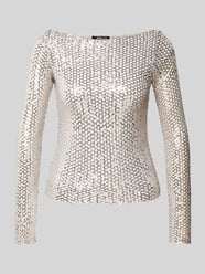 Longsleeve mit U-Boot-Ausschnitt von Gina Tricot Grau - 6