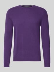 Kaschmirpullover mit gerippten Abschlüssen von Christian Berg Men - 33