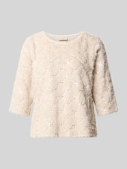 relaxed fit gebreide pullover met pailletten model 'NALLE van FREE/QUENT - 25