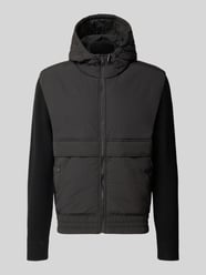 Gebreid jack met gewatteerd frontpaneel model 'Kobrydo' van BOSS Orange - 29
