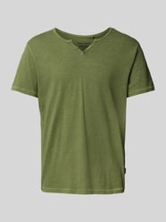 T-Shirt mit Serafino-Ausschnitt von Blend - 24