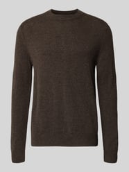 Regular Fit Strickpullover aus reiner Wolle Modell 'ISAK' von Samsøe Samsøe - 14