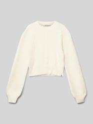 Gebreide pullover met ribboorden van Garcia - 8