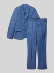 Garnitur o kroju slim fit z drobnym, fakturowanym wzorem od Standar - 7