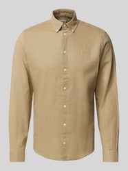 Regular fit linnen overhemd met button-downkraag, model 'Anton' van Casual Friday - 43