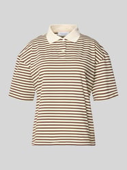 Koszulka polo o kroju relaxed fit we wzorze na całej powierzchni od Rich & Royal - 11