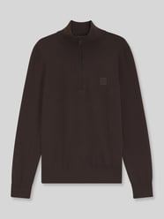 troyer o kroju regular fit z mieszanki bawełny model 'Kanobix' od BOSS Orange - 1