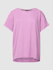 T-shirt met ronde hals, model 'Amana' van mbyM Paars - 46
