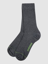 Set van twee paar sneakersokken van Cheerio Grijs - 31