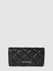 Portemonnee met labeldetail, model 'OCARINA' van VALENTINO BAGS Grijs / zwart - 30