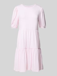 Sukienka casualowa o kroju regular fit ze wzorem na całej powierzchni model ‘NALA’ od Pieces - 5