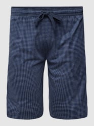 Szorty od piżamy PLUS SIZE ze wzorem w kratę od Ceceba Plus Niebieski - 30