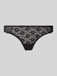 String in semitransparentem Design Modell 'AMOURETTE' von Triumph Schwarz - 2