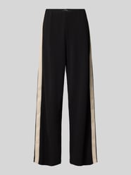 Wide leg sweatpants met contraststrepen, model 'BERLIN' van Vero Moda - 13