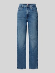 Jeansy o kroju straight fit z mieszanki bawełny model ‘LAYLA’ od Tommy Jeans - 42