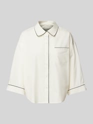 Bluzka dresowa o kroju oversized z czystej bawełny z detalami w kontrastowym kolorze od Marc O'Polo - 19