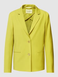 Blazer met reverskraag van Marc O'Polo Groen - 11