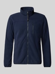 Fleecejack met opstaande kraag en labeldetail van Lerros - 3