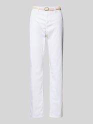 Chinosy o kroju tapered z mieszanki bawełny od s.Oliver RED LABEL - 26
