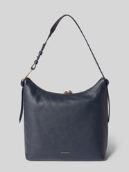 Handtasche aus Leder mit Label-Detail Modell 'MALORY' von Coccinelle Blau - 18