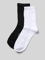 Socken mit geripptem Abschluss im 2er-Pack von Jake*s Casual - 6