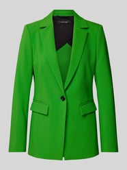 Blazer met klepzakken van comma Groen - 12