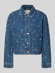 Oversizowa kurtka jeansowa z czystej bawełny od Tom Tailor Denim - 7