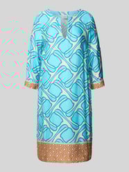 Knielanges Kleid mit V-Ausschnitt von Emily Van den Bergh - 7