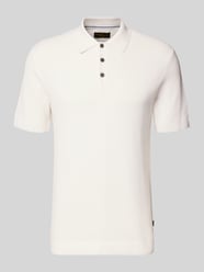 Regular Fit Poloshirt mit Strukturmuster Modell 'Riley' von JACK & JONES Premium - 3
