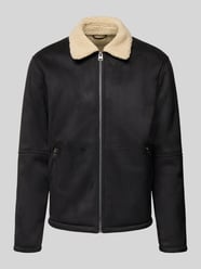 Regular fit bomberjack met kraag van imitatiebont, model 'ROYCE' van Only & Sons - 22