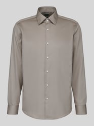 Regular Fit Businesshemd aus reiner Baumwolle Modell 'H-Joe' von BOSS Beige - 35