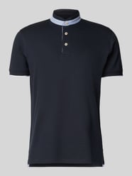Regular fit poloshirt van puur katoen met opstaande kraag van Christian Berg Men - 15