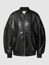 Jacke in Leder-Optik von REVIEW Schwarz - 25