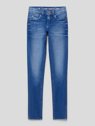 Skinny Fit Jeans im 5-Pocket-Design Modell 'BELLA' von VINGINO Blau - 46