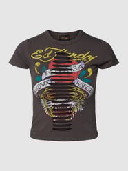 T-Shirt mit Cut-Outs Modell 'LOVE' von Ed Hardy - 33