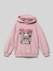 Regular Fit Hoodie aus Baumwoll-Mix von s.Oliver RED LABEL Pink - 23